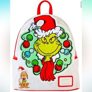 🎄🎁🎄Loungefly Grinch Who Stole Christmas 🎁🎄🎁NWT